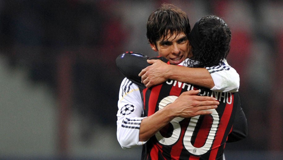 Kaká y Ronaldinho