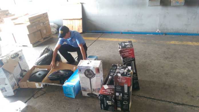 mercadería robada en Tegucigalpa