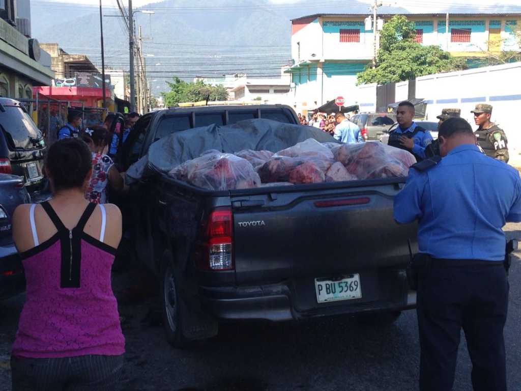 Comerciante de carnes fue ultimadao esta mañana en el Barrio Medina, cuando se dirigía a vender a los mercados sampedranos.