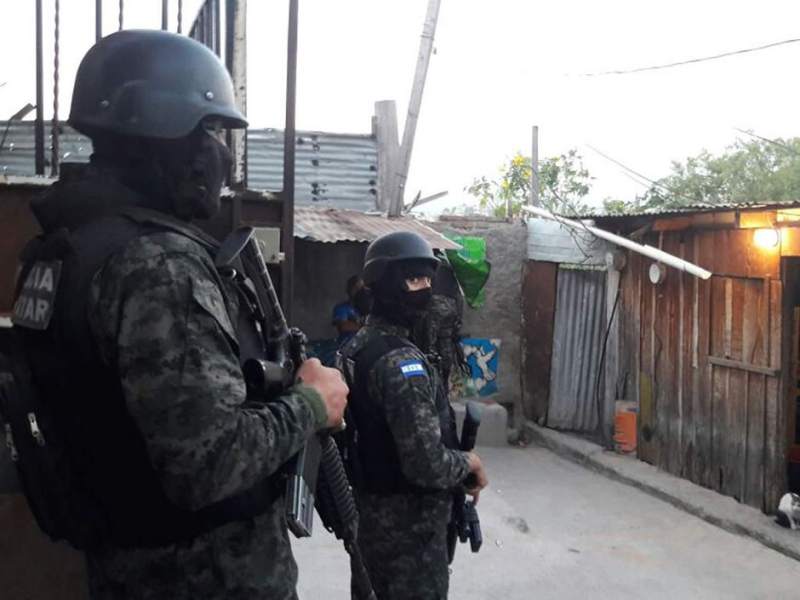 Operativos en la capital de Honduras