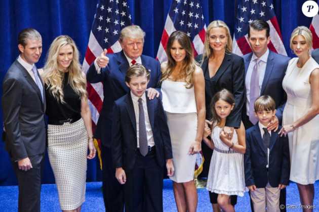 Toda la familia Trump.