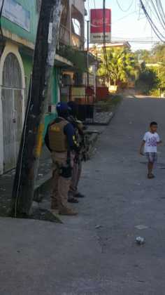 Los operativos en calles de La Ceiba.