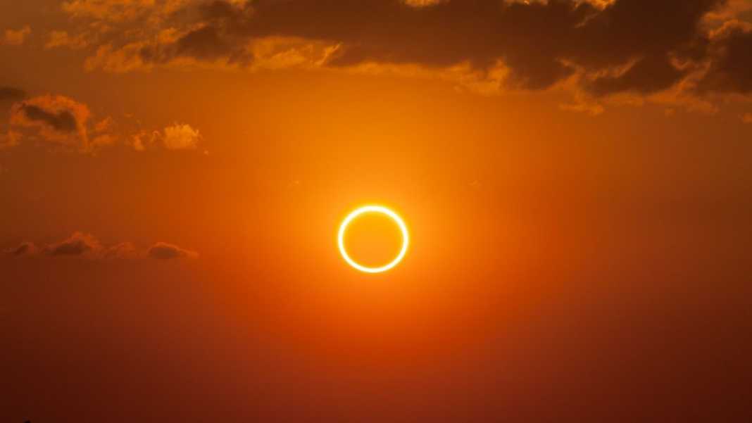 El primer eclipse solar