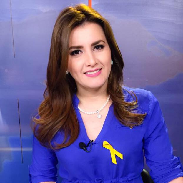 La periodista Cesia Mejía