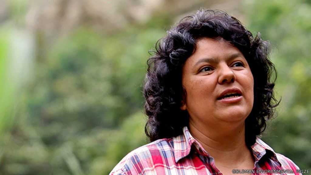 Berta Cáceres, ecologista hondureña