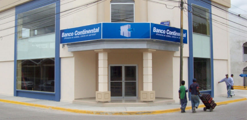 Banco Continental en Honduras (Imagen de archivo)