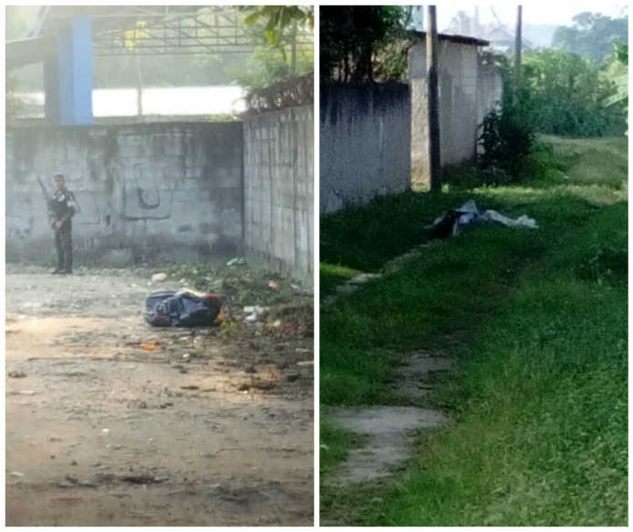 dos cadáveres en Sector Rivera Hernández