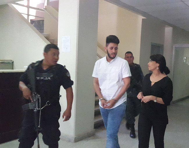 Kevin Solórzano fue declarado culpable en Honduras