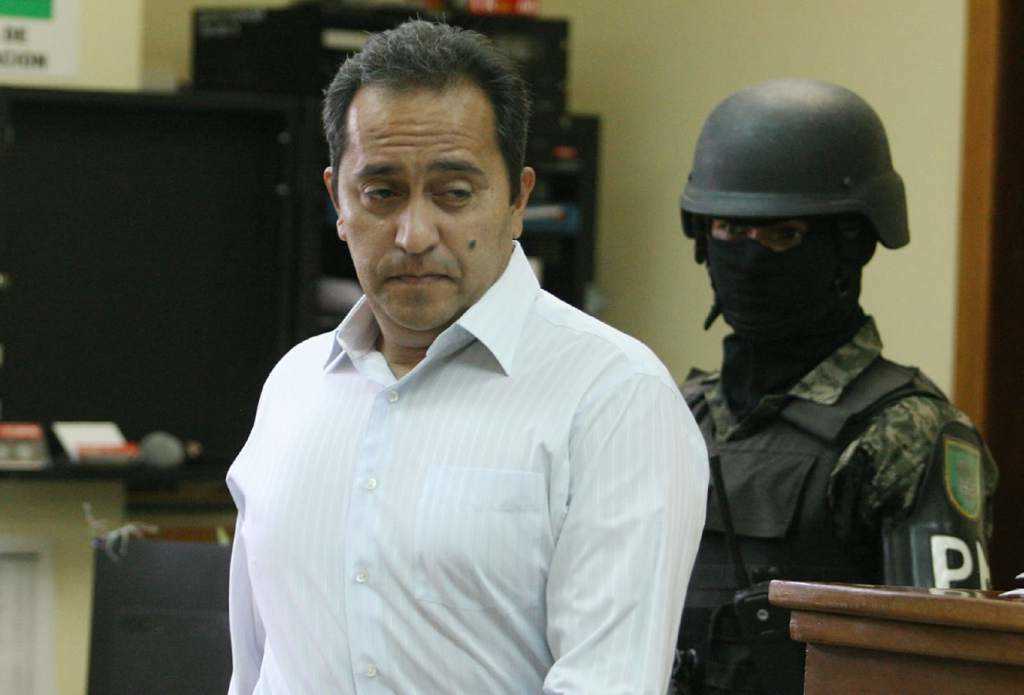 José Ramón Bertetty en la sala de juicio.