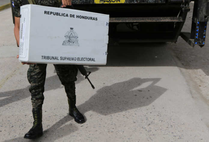 maletas electorales en Honduras