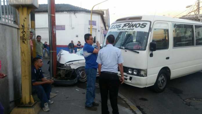 accidente en Comayagüela