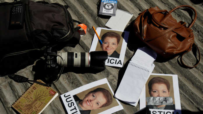 periodistas en México