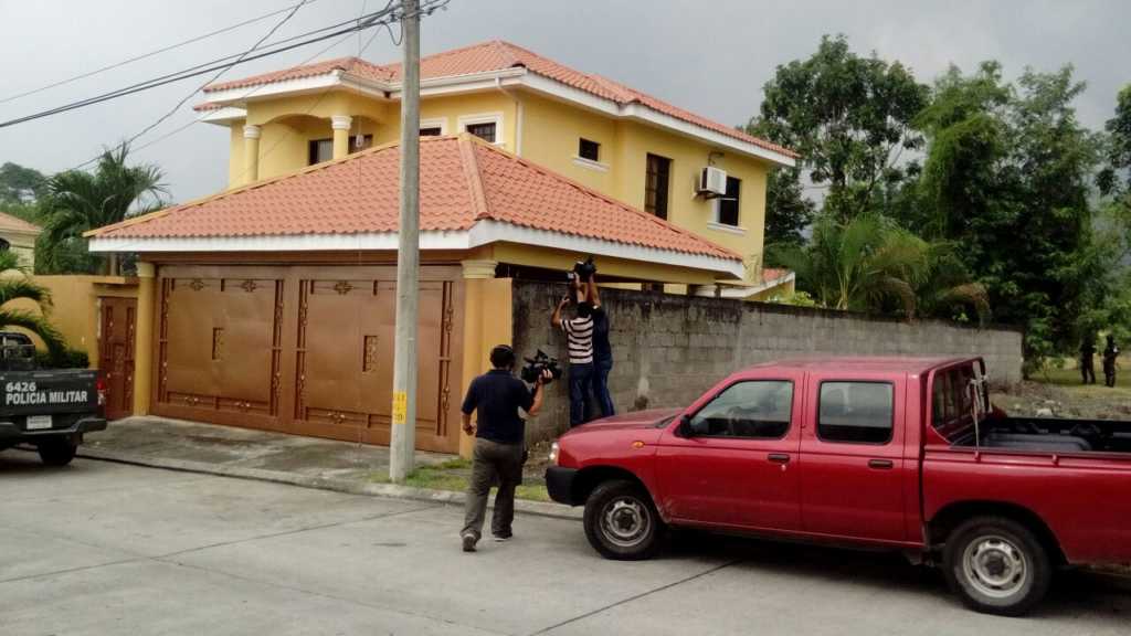 Una de la viviendas aseguradas en San Pedro Sula