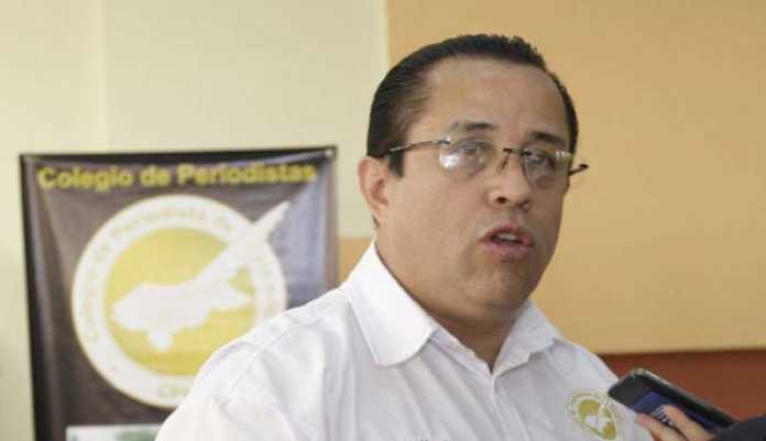 Dagoberto Rodríguez Colegio de Periodistas de Honduras