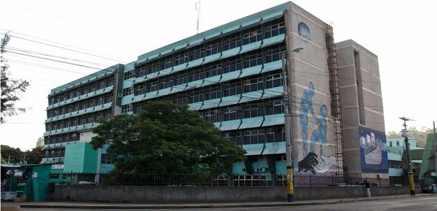 Hospital Escuela en la capital de Honduras