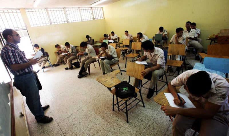 evaluación para el sistema de educación hondureño