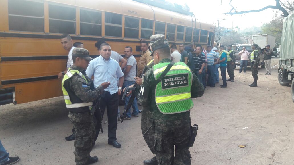 operativos en Honduras