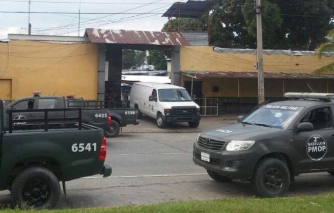 Movimientos del Centro Penal de San Pedro Sula por traslado de mujeres