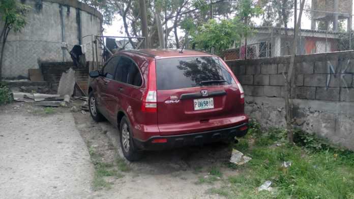 carros robados en Tegucigalpa