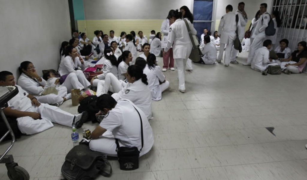 médicos internos en Honduras
