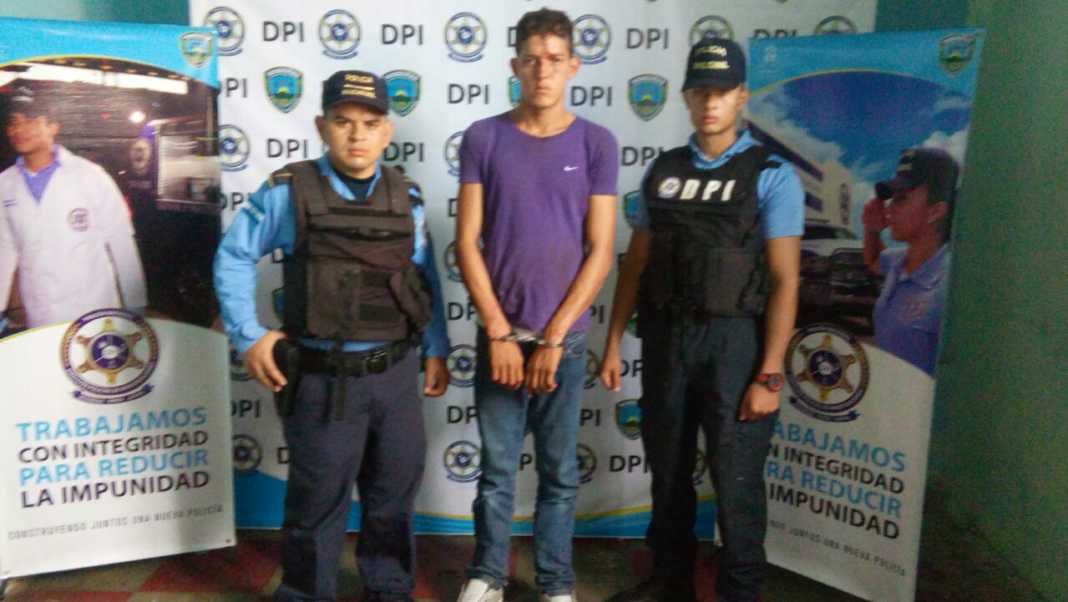Gustavo Adolfo Silva Zuniga, sospechoso detenido por la DPI.