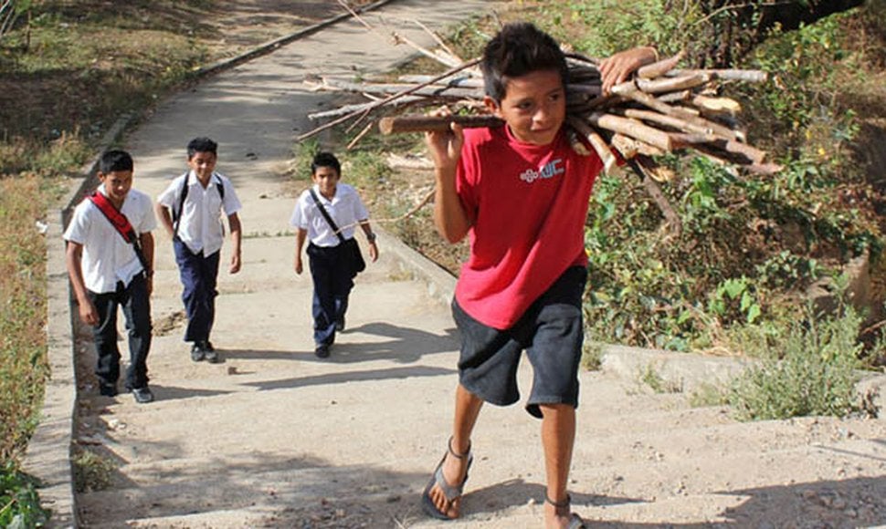 niños trabajan en Honduras