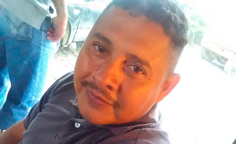 Alex Zabala. asesinado en San Pedro Sula