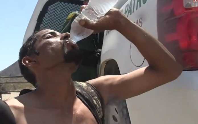 desierto hondureños inmigrante