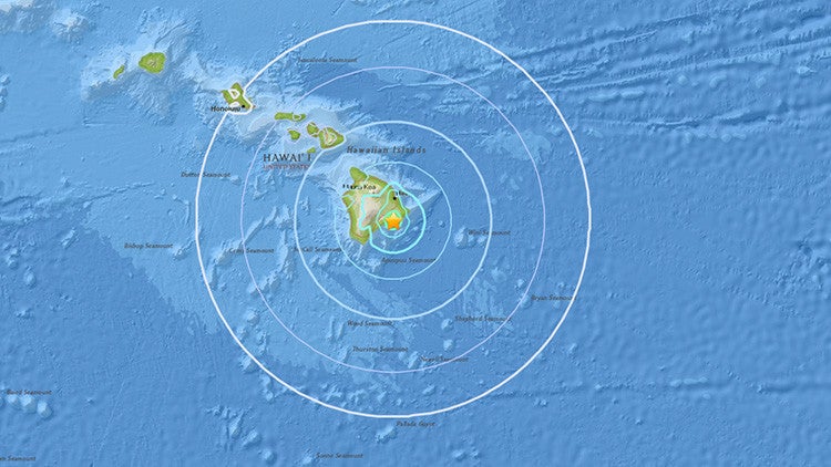 sismo en hawai