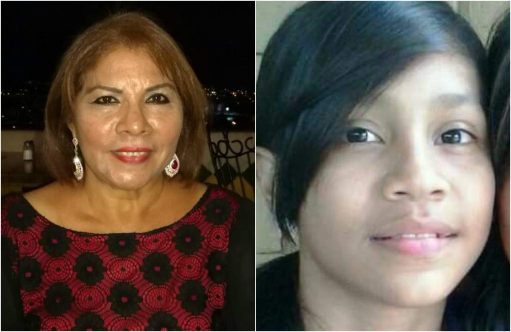 Doña Crstina Martínez y su sobrina Marilynn Gonzales, víctima del fatal accidente vial