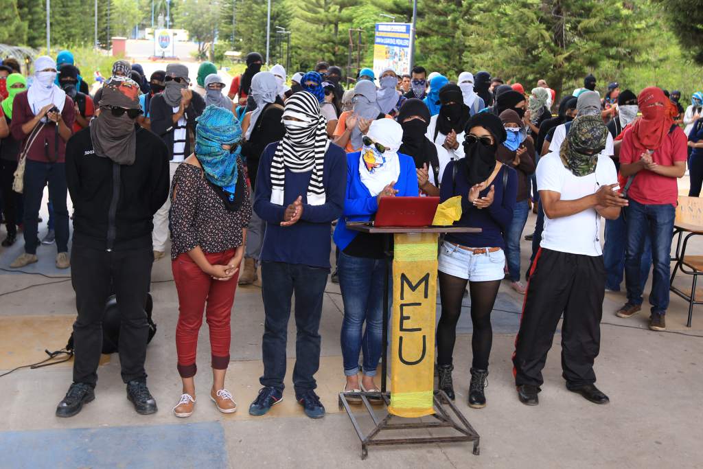 Movimientos estudiantiles en desacuerdos con autoridades de la UNAH