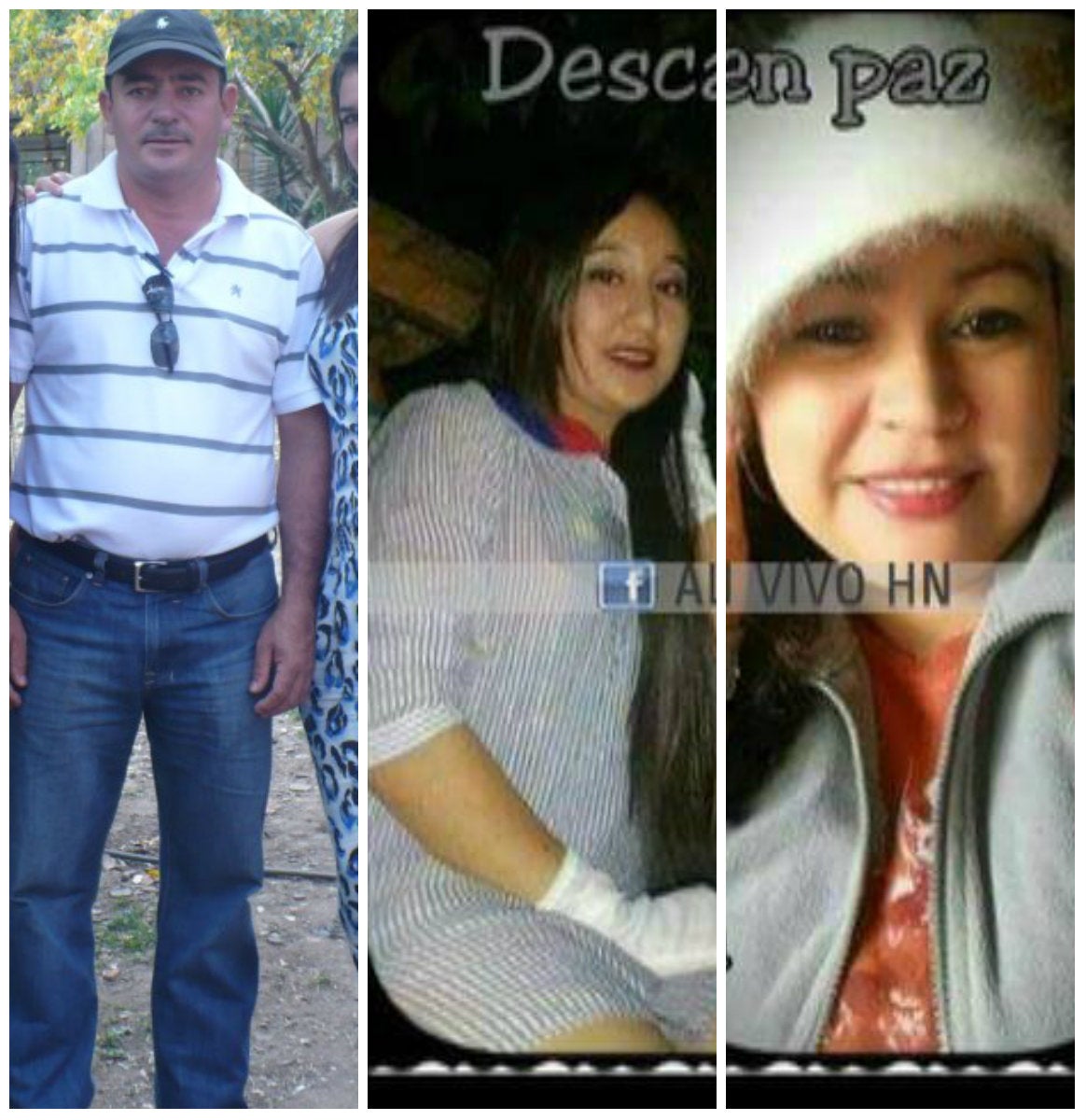 En imagen, Héctor Adán Chinchilla, Katerin Zelaya y Edna Zulema Rivera 