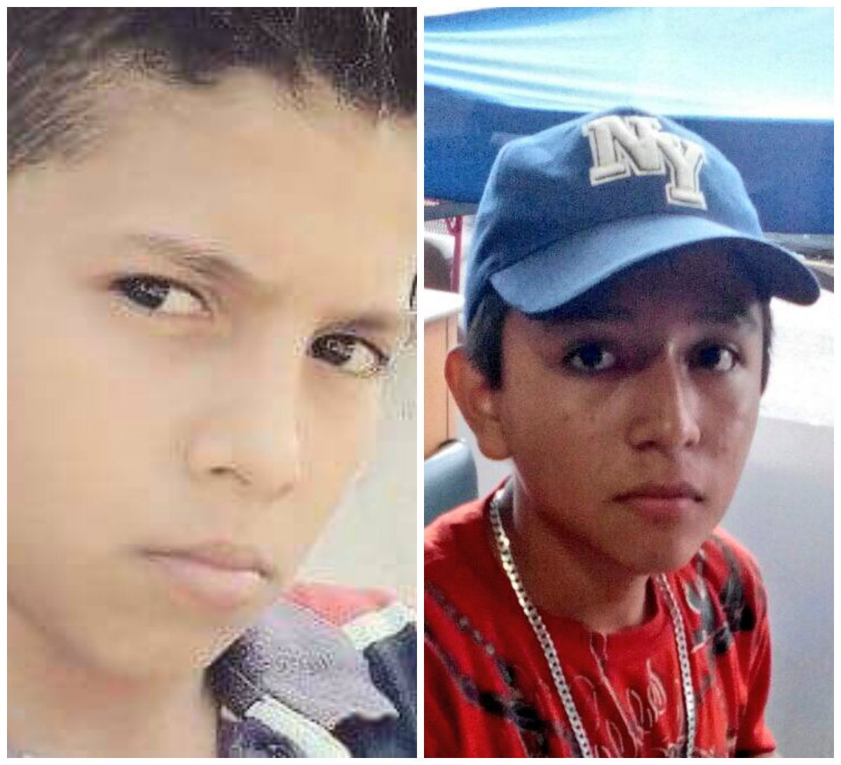 Imagen de los dos niños que se habían extraviado en Chamelecón