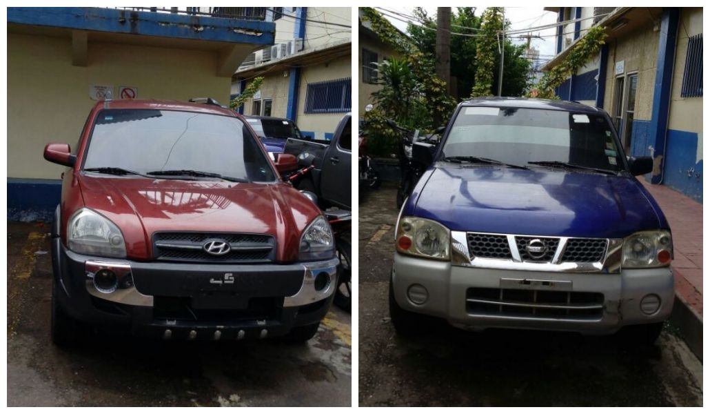 carros robados en Honduras