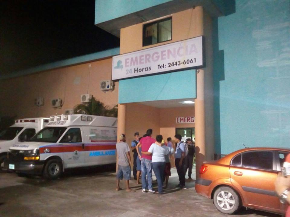 Centro hospitalario de La Ceiba donde pereció el ayudante de autobús
