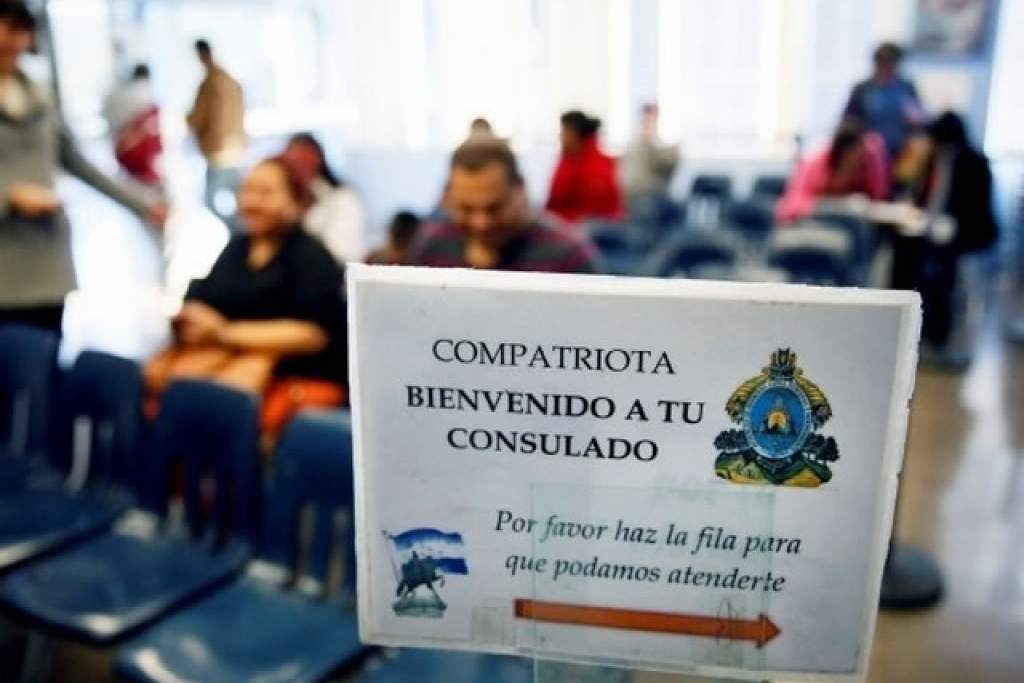 Red consular hondureña en EE.UU