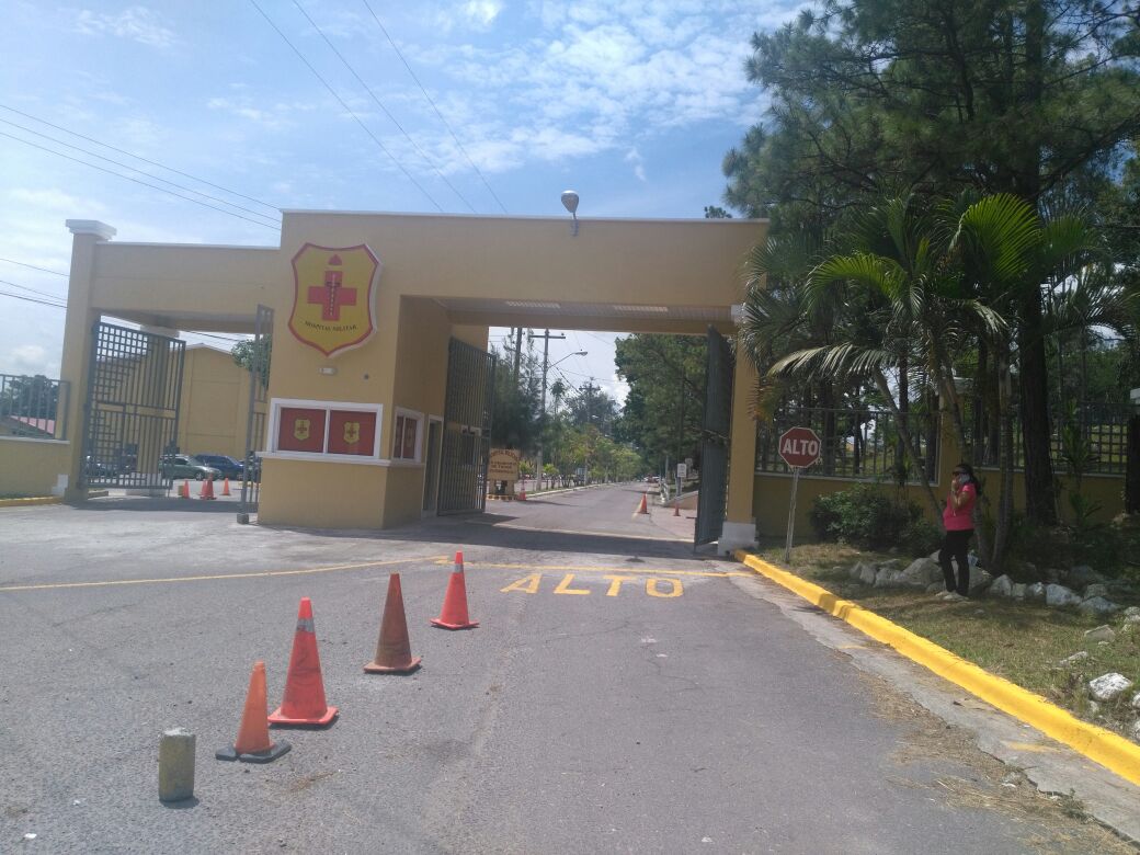 Hospital Militar, donde está el ex general Vásquez Velásquez