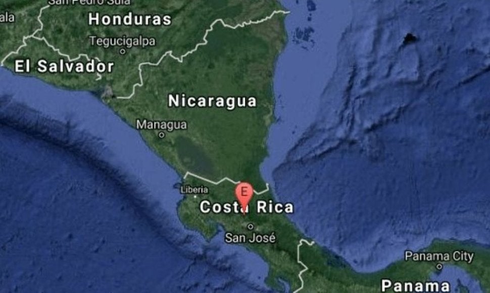 sismo en Costa Rica