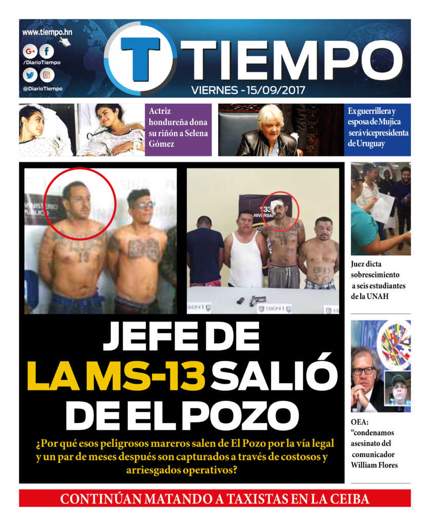Edición 15 De Septiembre 2017 Tiempohn Noticias De última Hora Y Sucesos De Honduras 6485