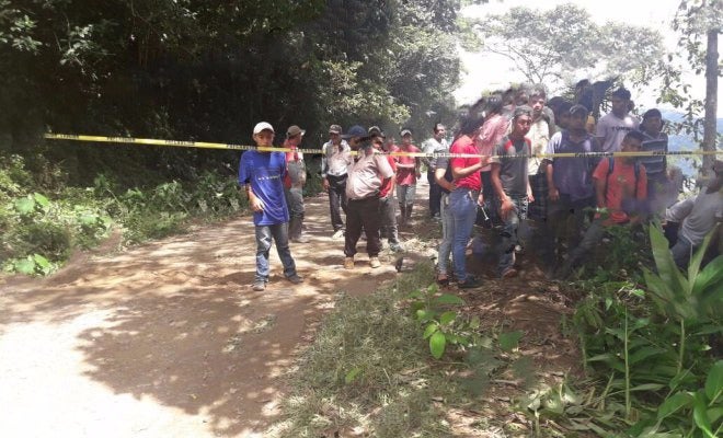 asesinan a padre e hijo en Comayagua