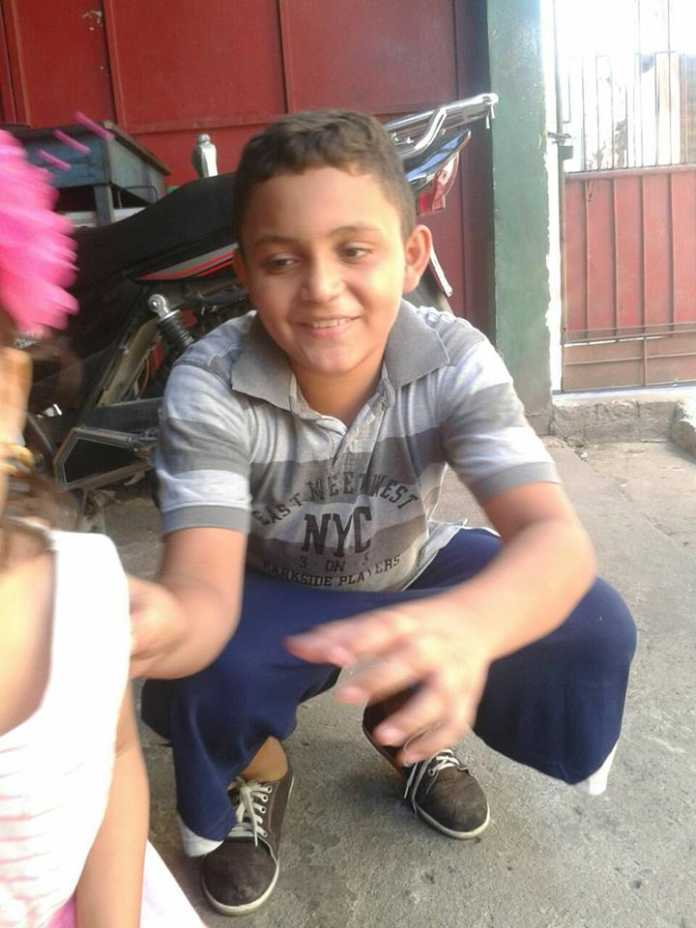 niño desaparecido en San Pedro Sula