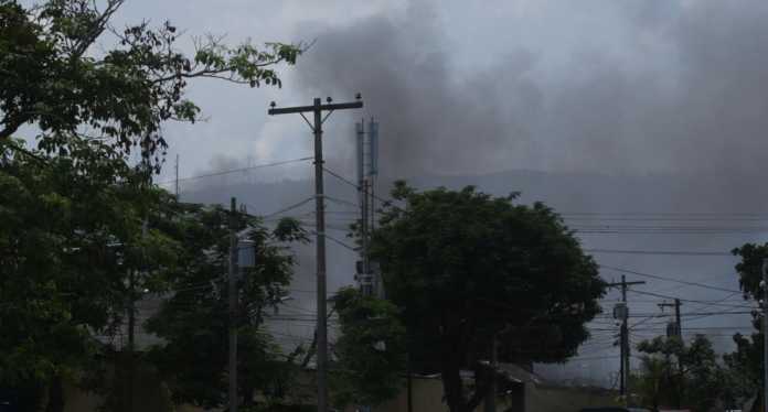 incendio en Centro Penal de San Pedro Sula