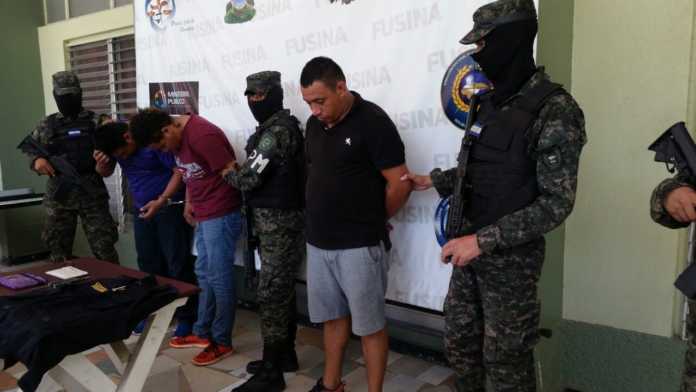 asaltantes en San Pedro Sula