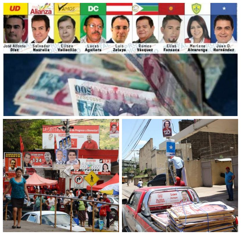 propaganda electoral en honduras