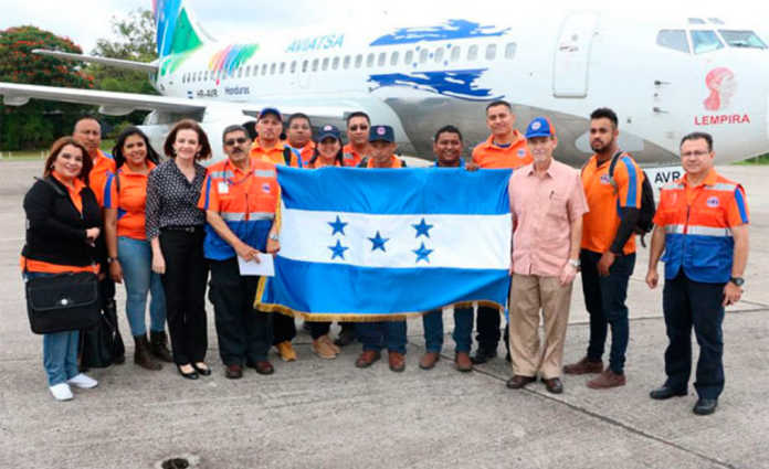 El Gobierno de Honduras envió un cargamento de ayuda humanitaria a la isla de Cuba que se recupera tras el paso del huracán Irma.
