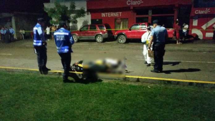 pareja murió atropellada en San Pedro Sula