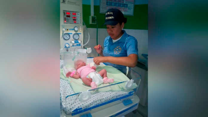 bebé rescatada en Tocoa bebé rescatada en Tocoa