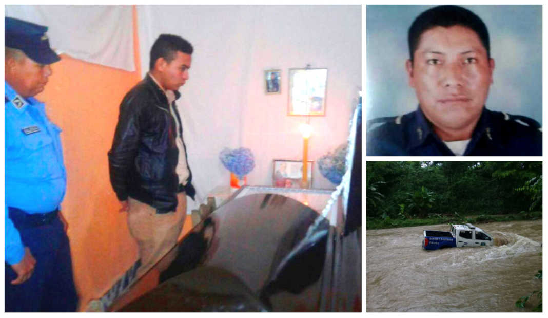 agente policial que murió ahogado en yoro