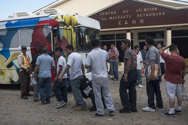 hondureños deportados al cierre de 2017