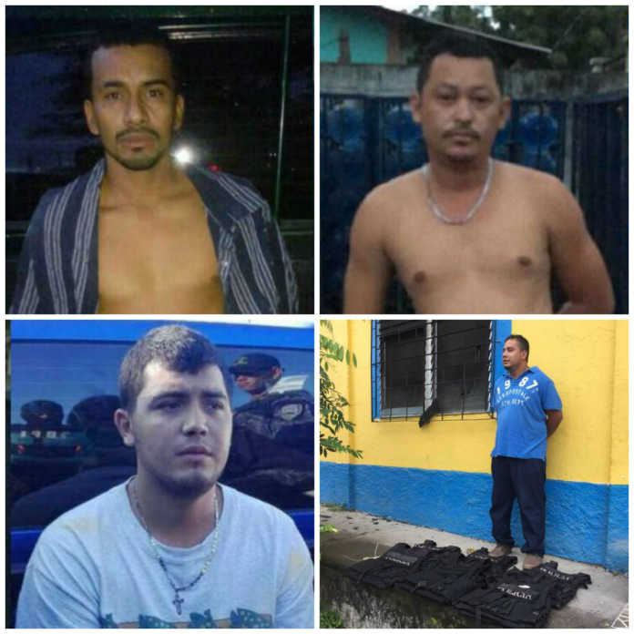 capturados por desnudar a policías en Villanueva